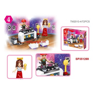 Đồ chơi logo ráp tiệc ngoài trời Friend , TM2010