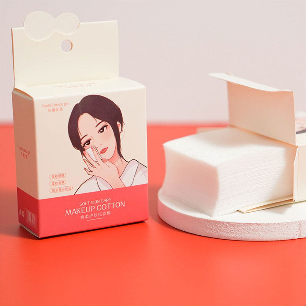 [Hàng mới về] Hộp 40 tờ bông tẩy trang AUGUSTINA bằng cotton dưỡng ẩm không gây dị ứng sử dụng một lần