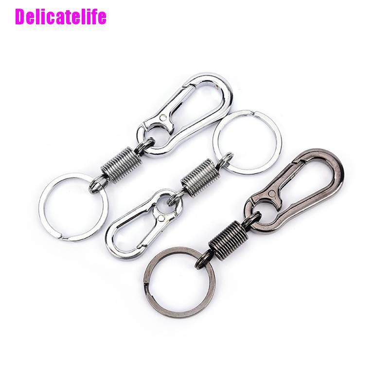 Móc khóa lò xo bằng thép không gỉ thiết kế tiện lợi