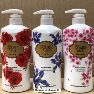 Sữa tắm Double Rich hương hoa 550g ( có 3 mầu )
