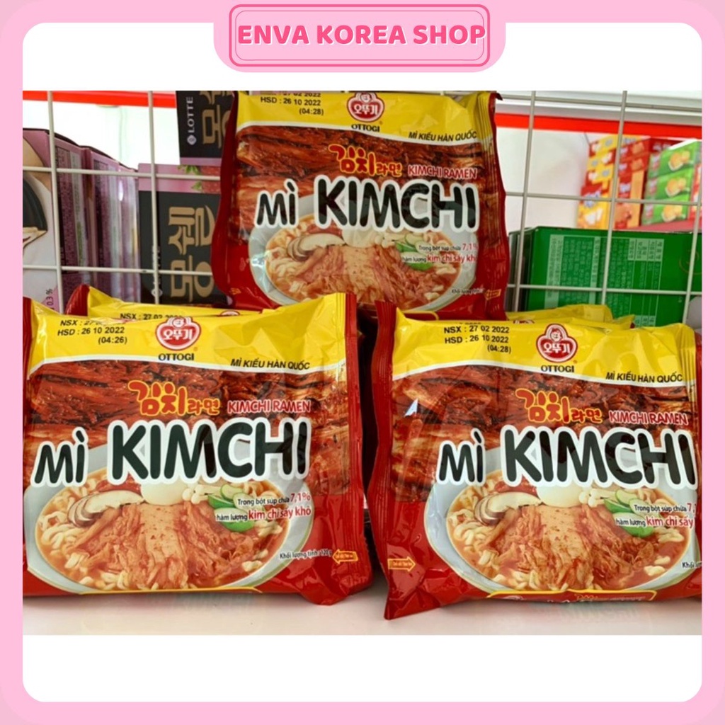 Mì KIMCHI RAMEN (nhập khẩu HÀN QUỐC)