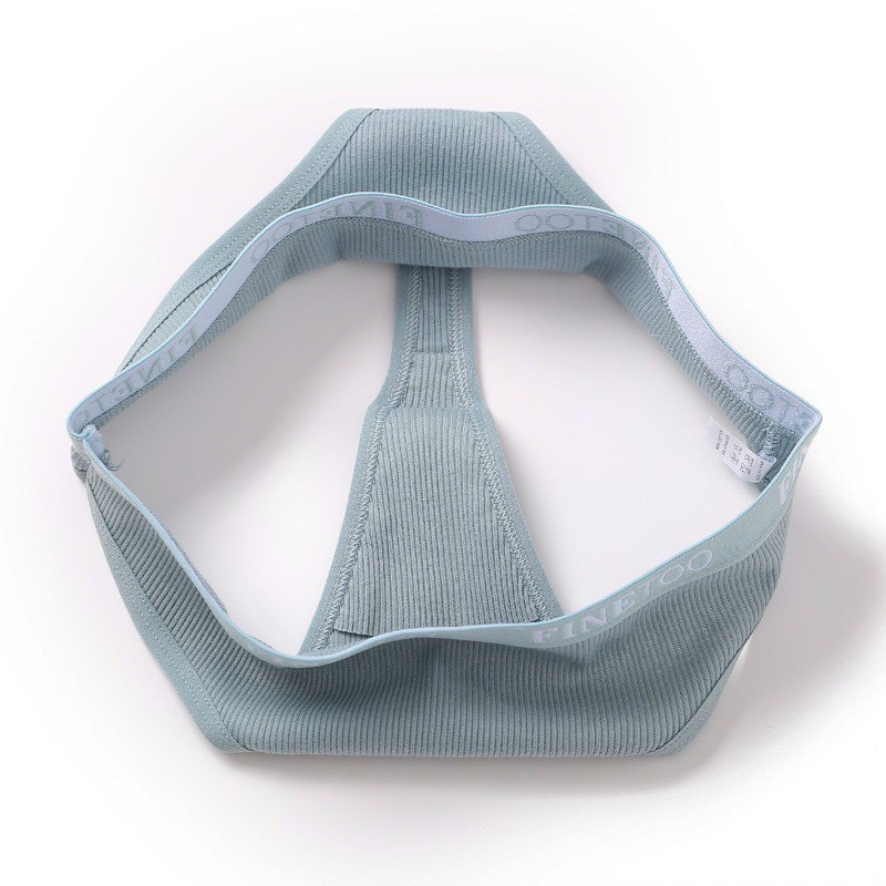 Quần Lót Lọt Khe - Quần Lọt Khe Nữ Cotton thiết kế gân tăm viền in chữ tôn dáng gợi cảm mã 3921