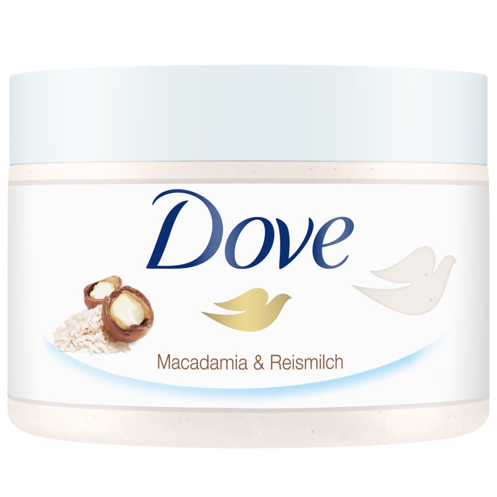 Kem tắm Tẩy da chết Dove Creme - Dusch - Peeling 225ml