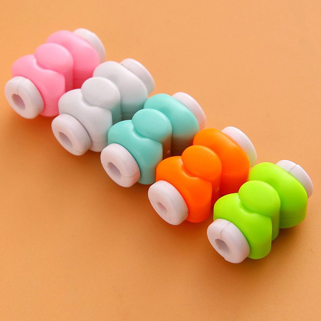 Set 99 Phụ Kiện Bảo Vệ Dây Cáp Hình Hoạt Hình Dễ Thương | BigBuy360 - bigbuy360.vn