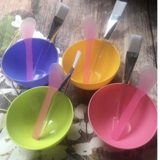 Bộ dụng cụ đắp mặt nạ 3 món