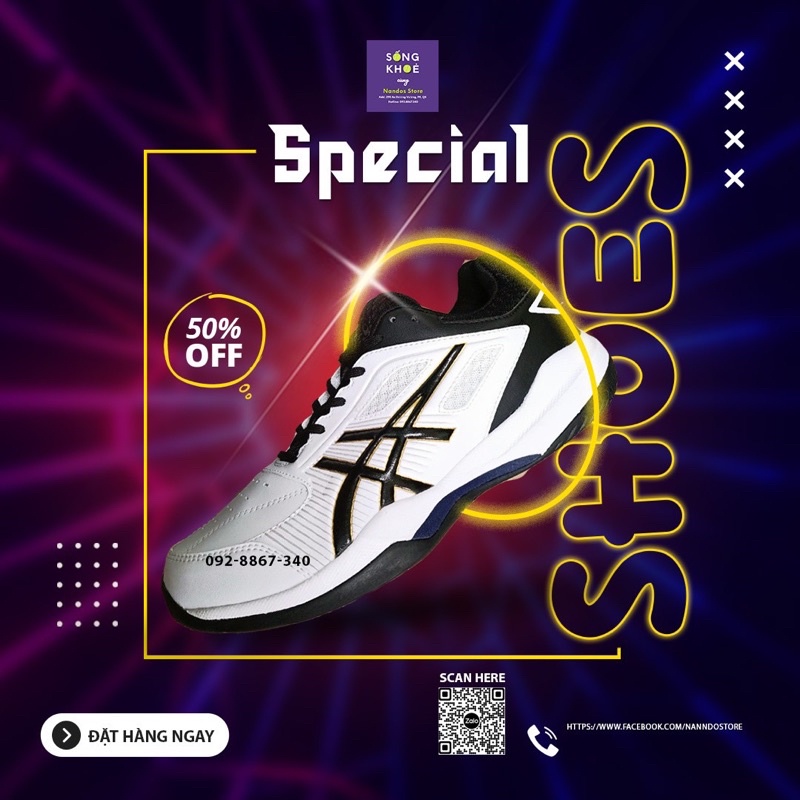 GIÀY TENNIS A.S.C.I.S XUẤT KHẨU