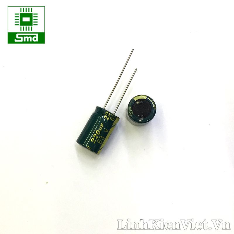 Tụ hóa phân cực 63V 47uF 100uF 220uF 330uF 470uF 1000uF 2200uF 4700uF 47 100 220 330 470 1000 2200 4700 uF linh kiện