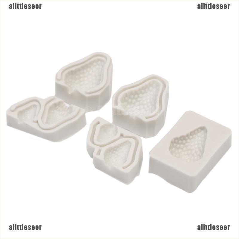 Khuôn Silicon Làm Bánh Hình Trái Dâu Xinh Xắn