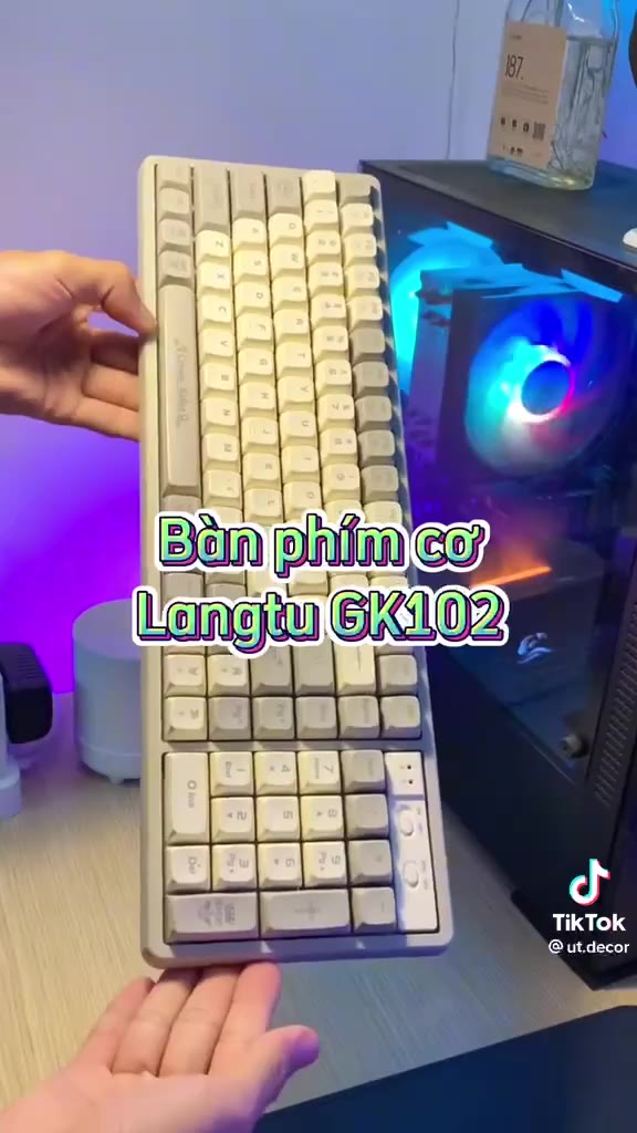 Bàn Phím Cơ HOTSWAP LANGTU GK102 GoldenSwitch Bàn phím cơ cao cấp dành cho game thủ - Bảo Hành 12 Tháng | BigBuy360 - bigbuy360.vn