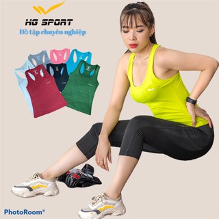 Áo ba lỗ tập Gym, Yoga , Zumba, chạy bộ, thể thao nữ hàng hiệu,dáng ôm, khỏe, đẹp, gợi cảm  ABL805