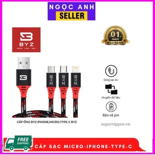 Cáp sạc ống nghiệm BYZ chính hãng