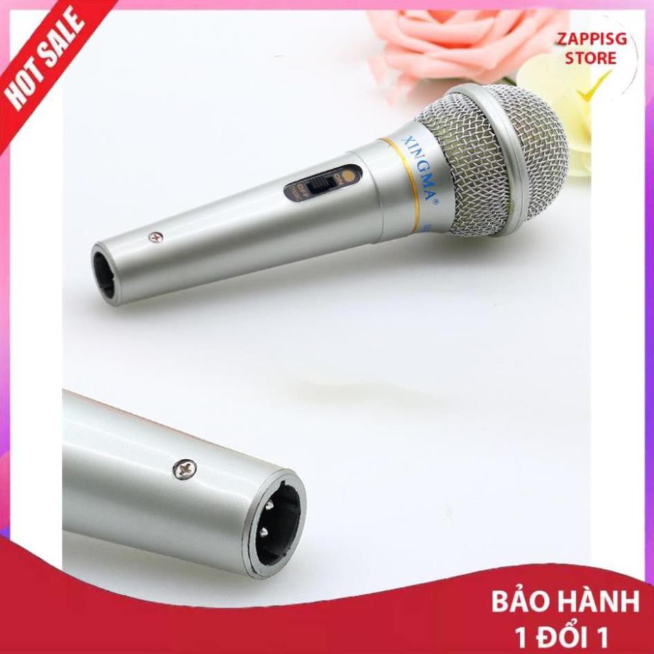 Sale Mic,Micro Karaoke XINGMA AK-319 dòng mic có dây giá rẻ, chất lượng cao,tương thích với mọi loại dàn karaoke -
