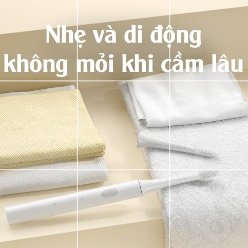 Bàn chải thông minh Xiaomi Mijia T100, Bàn chải điện Xiaomi Mijia