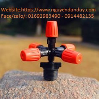BỘ 5 BÉC TƯỚI ĐẦU BÉC PHUN SƯƠNG HOA LAN 5 TIA CAM