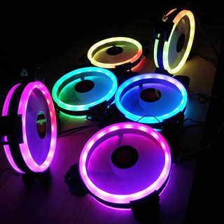 Combo 5 Fan Led RGB Coolmoon L8+ Tặng Bộ Hub Kết Nối Nguồn Và Điều Khiển