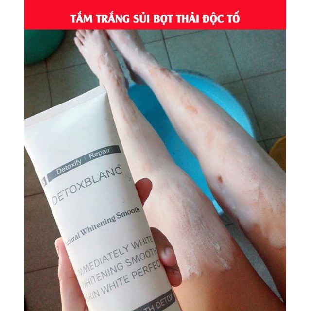 TẮM TRẮNG THẢI ĐỘC TỐ TRẮNG DA DETOX BLANC 300ML ukhoatrangdetoxblanc | Hàng chính hãng 100%