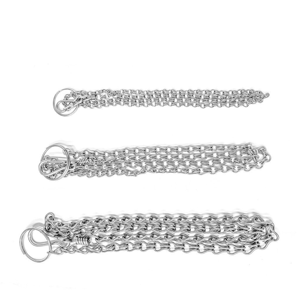 DÂY DẮT KÈM VÒNG CỔ CHO CHÓ MÈO THÚ CUNG Chất liệu INOX Bền đẹp Chắc chắn Dài 140cm
