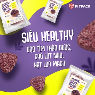 [Hoả Tốc] Combo 1kg Cơm gạo lức ăn liền Fitpack 200g
