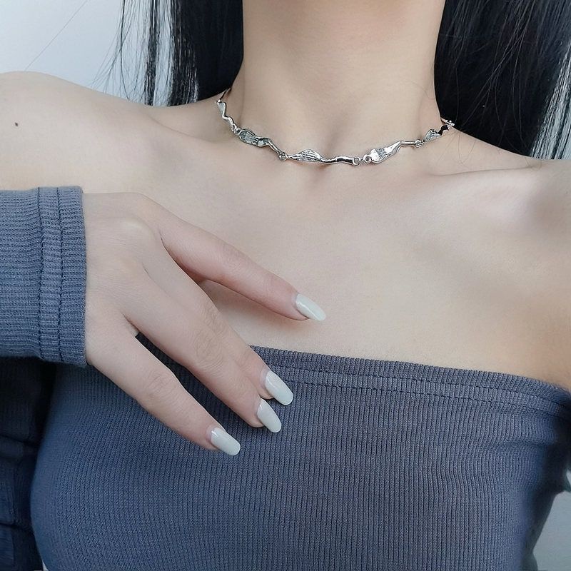 Dây chuyền ngắn phong cách âu mỹ thời trang cho nữ