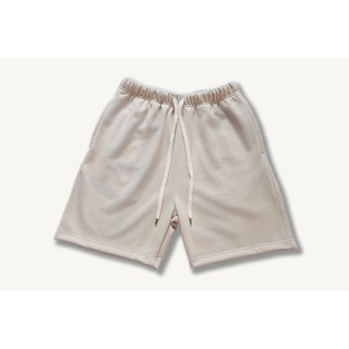 Quần shorts nỉ màu Pale Taupe dày dặn đứng form