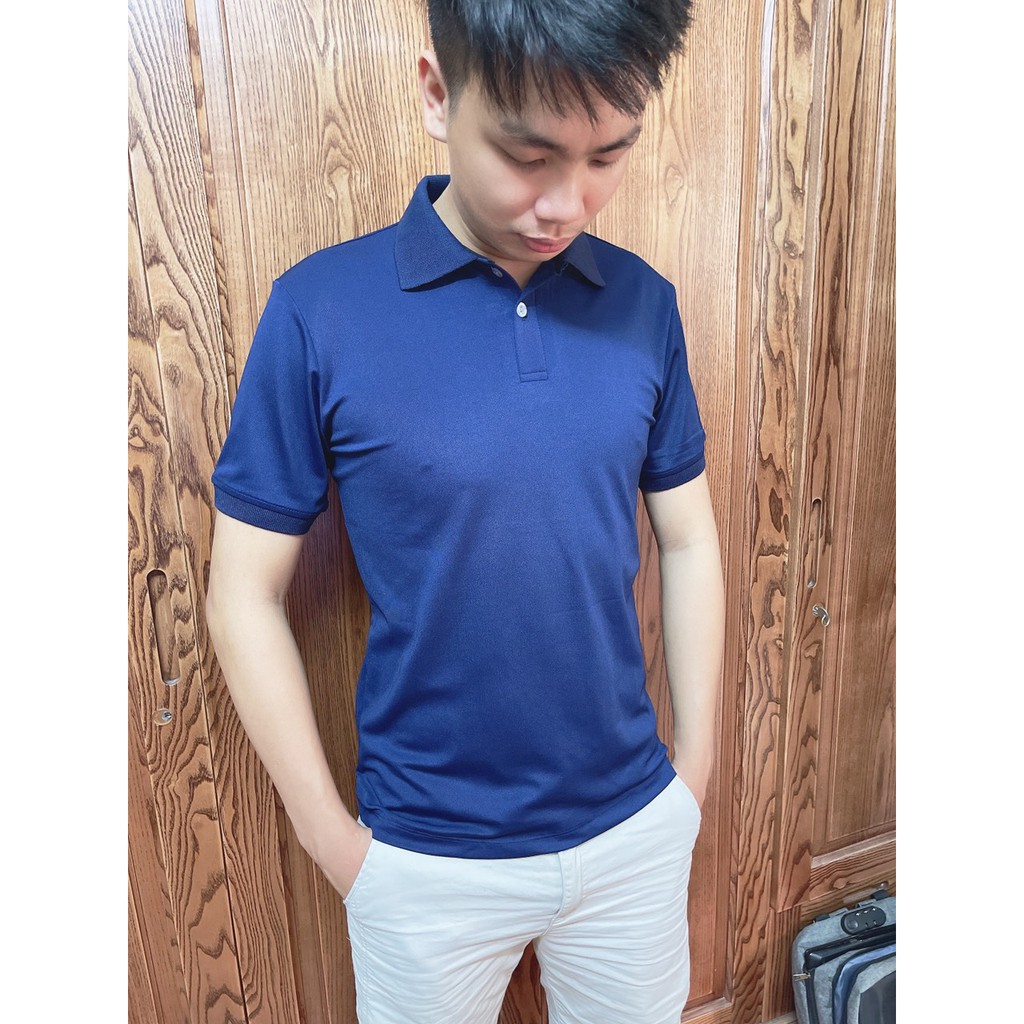 [Giảm giá 55%] - Áo thun nam POLO trơn vải cá sấu cotton 100% cao cấp ngắn tay mùa hè cực đẹp trẻ trung | BigBuy360 - bigbuy360.vn
