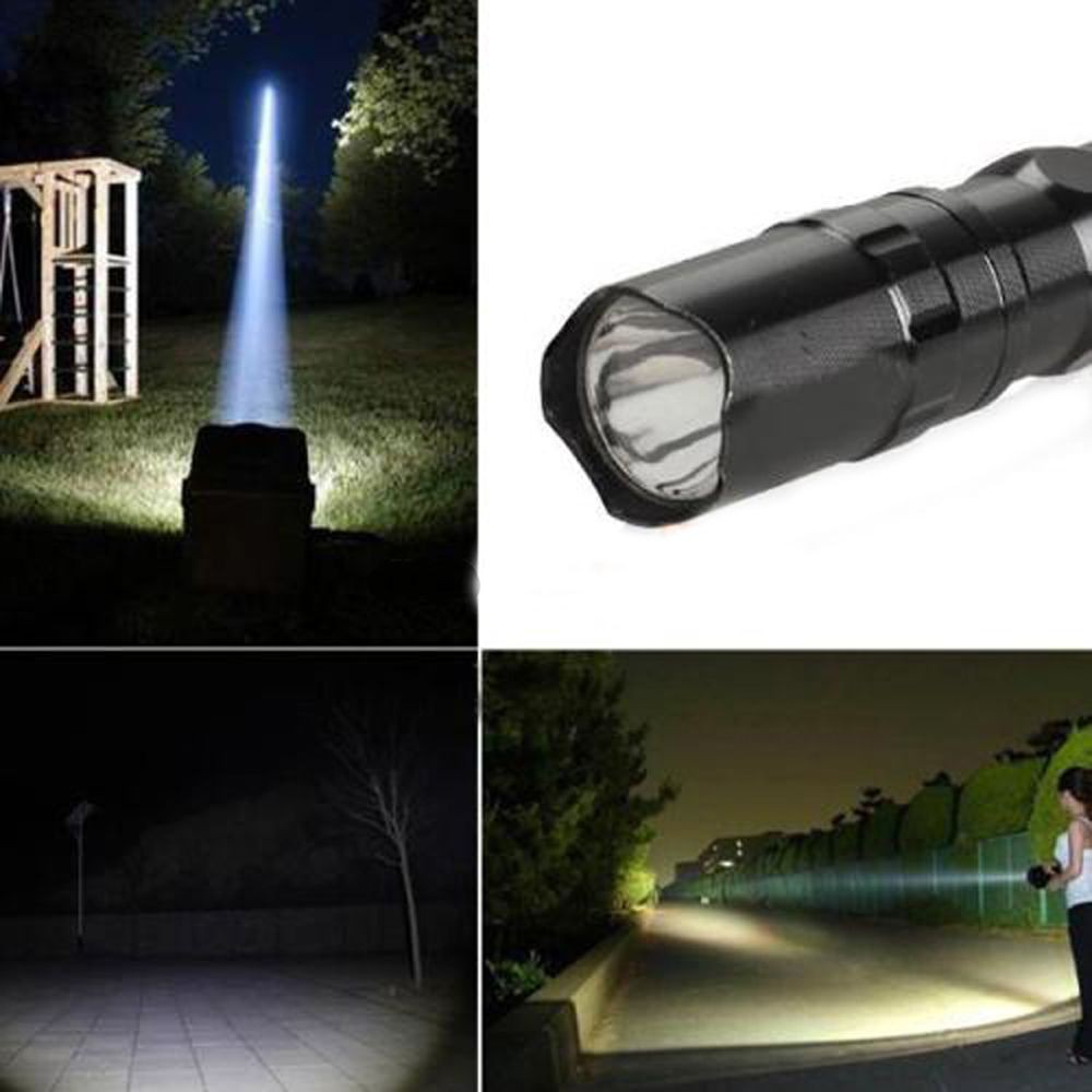 Đèn pin mini bằng hợp kim nhôm đa năng chống nước (không có pin) | BigBuy360 - bigbuy360.vn