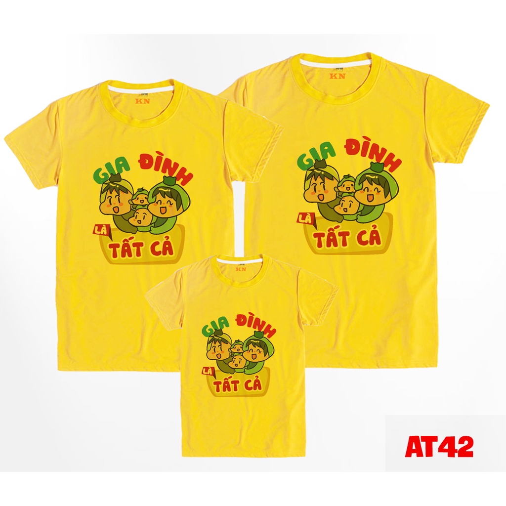 Áo Thun Gia Đình Tết Gia Đình Là Tất Cả - KTQN TSHIRT AND UNIFORM