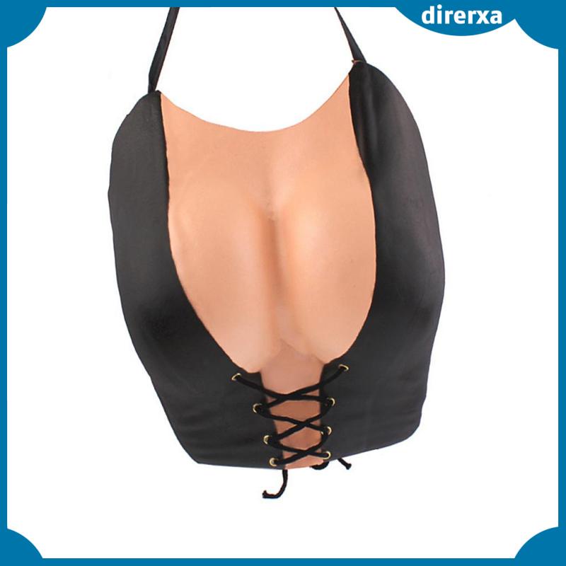 Ngực giả hóa trang cô gái phong cách gợi cảm