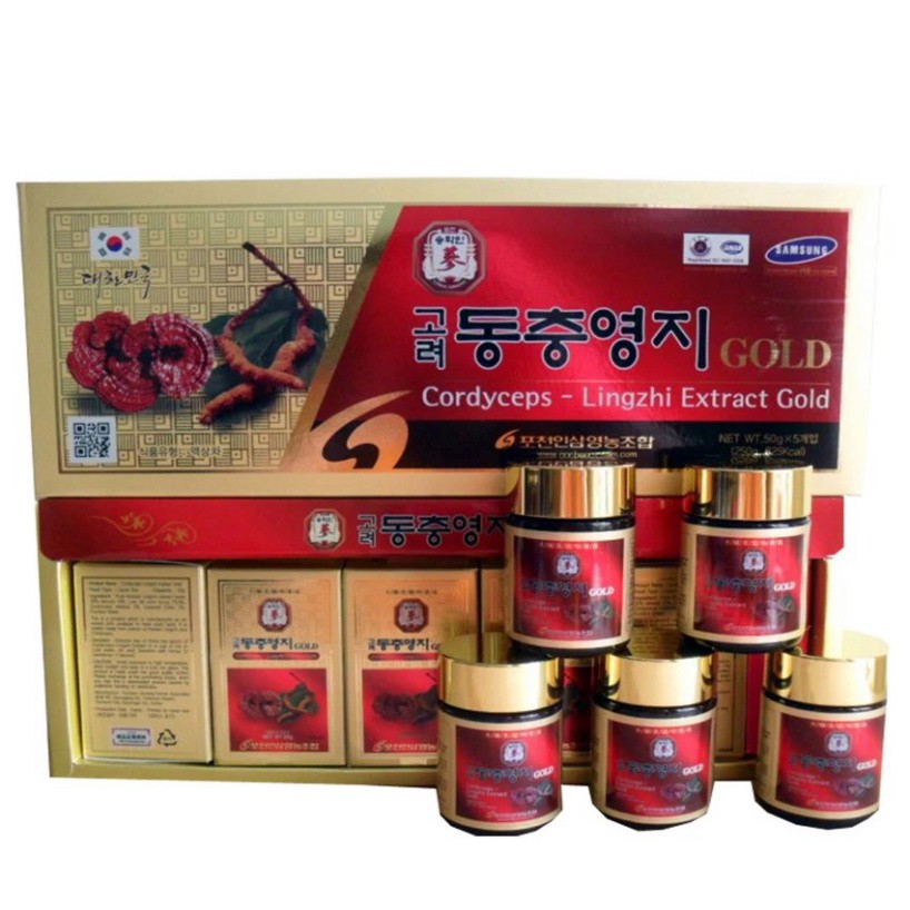 [Flash Sale] Cao linh chi đông trùng Pocheon 5 lọ