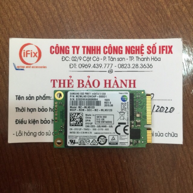 Xả kho Ổ cứng ssd msata 512Gb pm851 pm871 | BigBuy360 - bigbuy360.vn