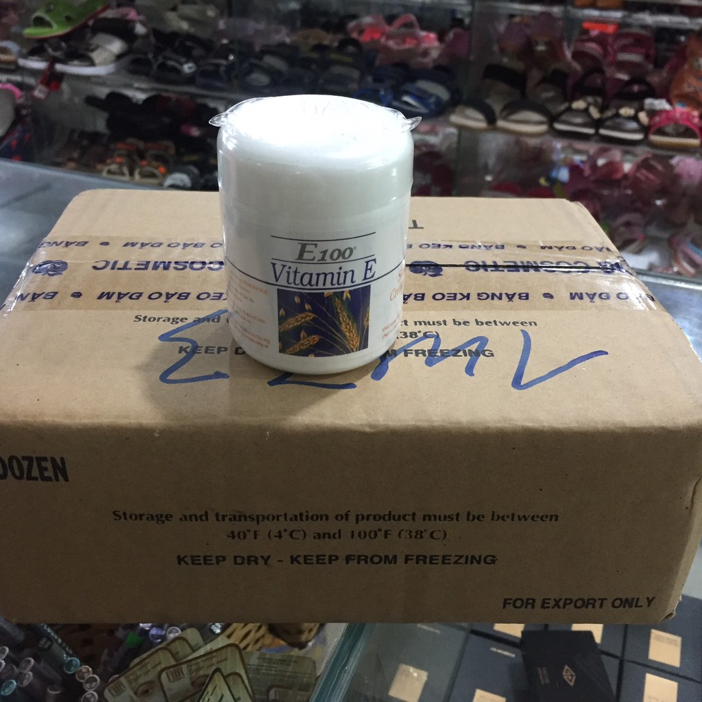 HŨ 115g Kem dưỡng thể bông lúa E100 vitamin E 115g