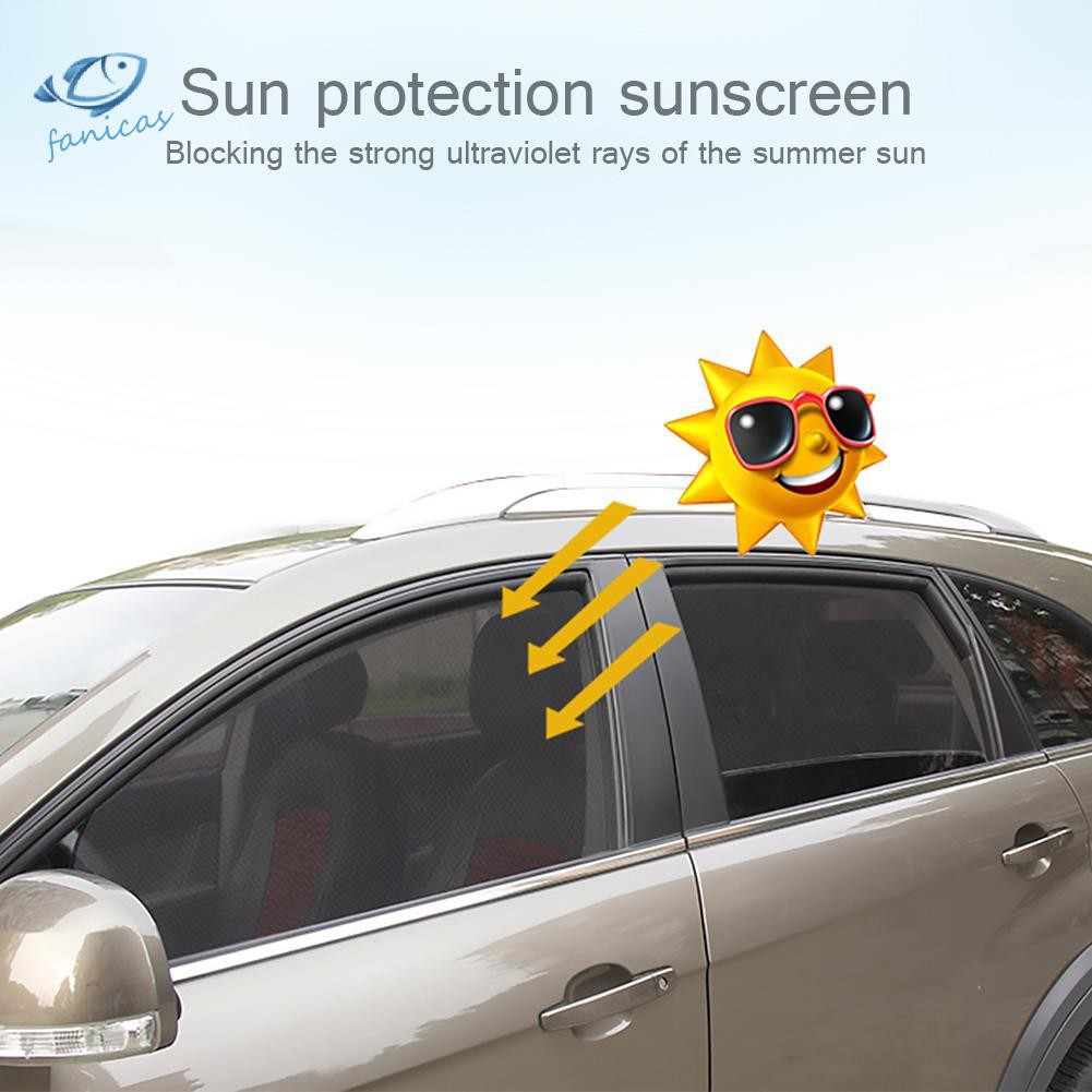 Rèm Cửa Chống Nắng Có Nam Châm Hít Cho Xe Hơi