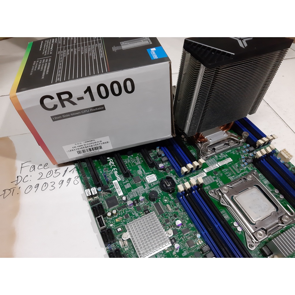 Bộ Gông Tản Nhiệt thép Clip socket 115x, 1366, 1200, 2011, AMD, T400i Cr1000 Thermalright Assassin