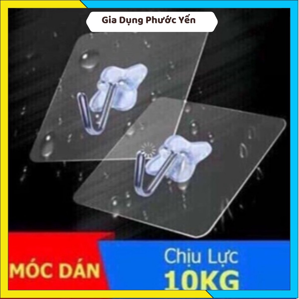 Combo 10 Móc dán chịu lực 10kg