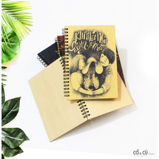 Sổ tay lò xo A5 Kraft