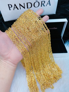 Dây chuyền mạ vàng 18k