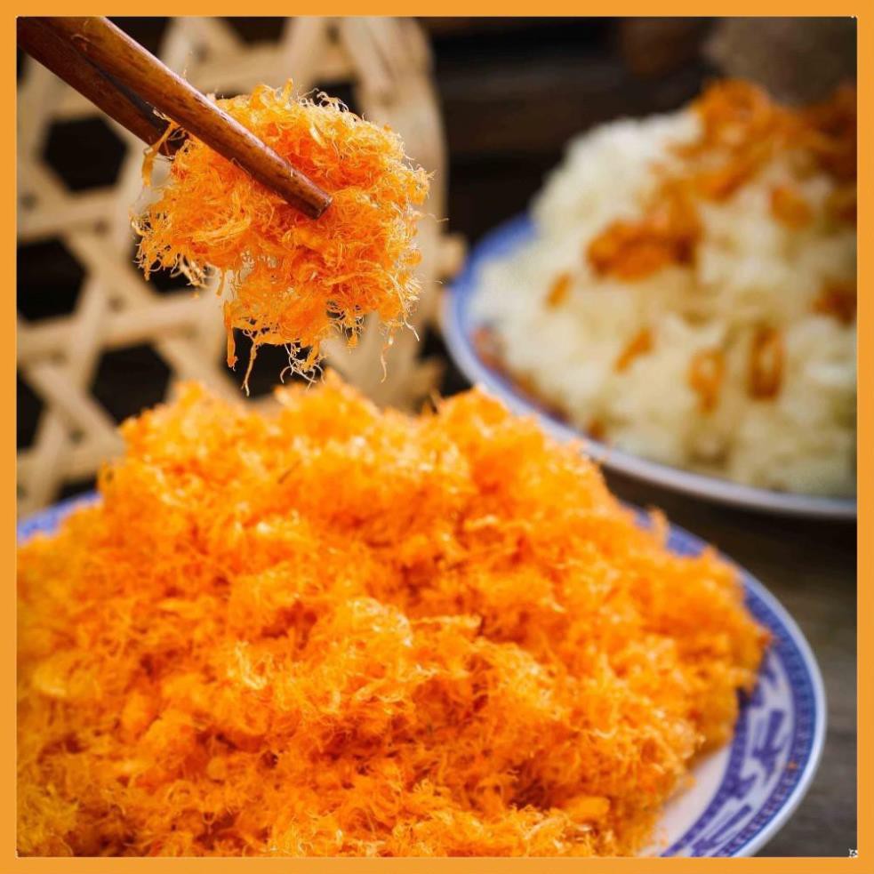 Hot Ruốc Tôm Hạ Long Đặc Biệt Giao Ngay Tại Hà Nội Sau 30 Phút đóng gói 250 gam, 500 gam, 1 kg.