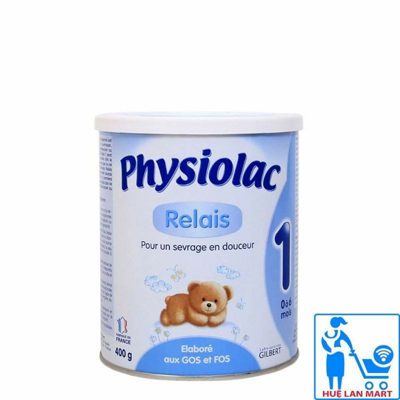 12 lọ Sữa physiolac số 1 lọ 400g hạn 7/2021 sữa mát tăng cân phát triển toàn diện