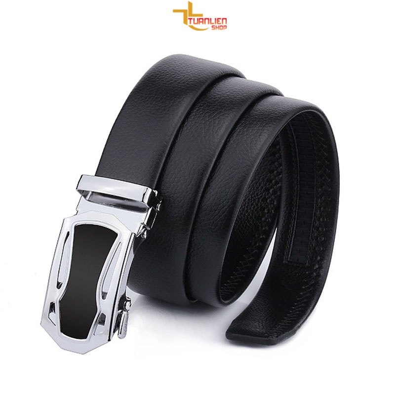 Thắt Lưng Nam Thời Trang Cao Cấp Khóa Tự Động Dây Nịt Nam Da Bò Chính Hãng D&amp;D Dây Da