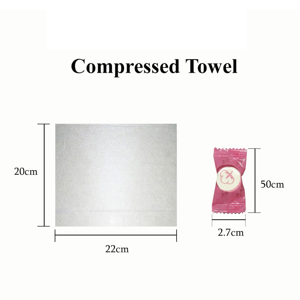 Khăn Nén Cotton Dùng Một Lần Đa Ứng Dụng