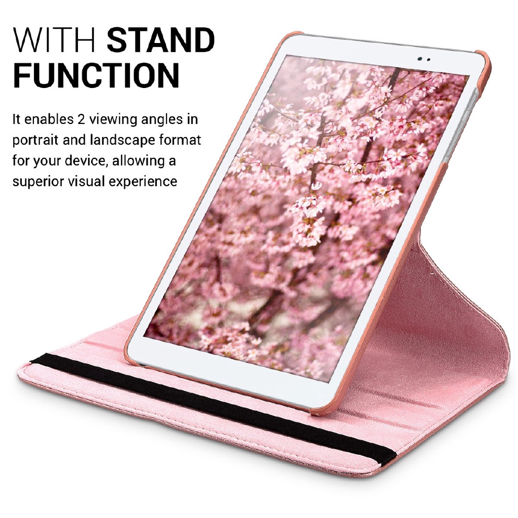 360 Rotating Case for Huawei Mediapad T1 7inch 8" 9.6"  Mediapad T3 T5 Smart  Flip Folding Stand PU Leather Tablet Funda Slim Hard Cover