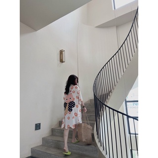 VÁY NGỦ LỤA LƯỢN SÓNG - ONG NÂU