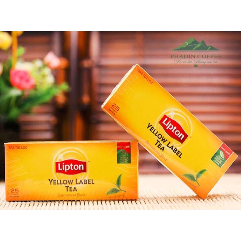 trà Lipton nhãn vàng