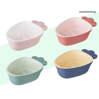 Rổ Đựng Trái Cây Tạo Hình Củ Cà Rốt Sáng Tạo