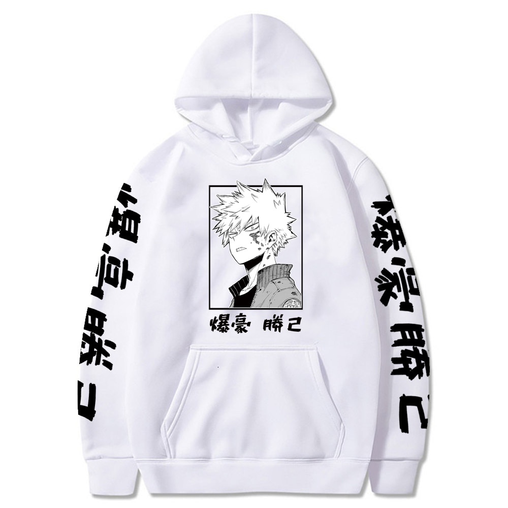 Áo Hoodie in hình My Hero Academia Anime - My Hero Academia Katsuki Bakugo cho nam nữ unisex form rộ