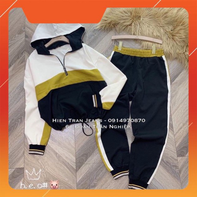 *ộ thể thao mũ phối mà* thời trang tr*ng niên nk032