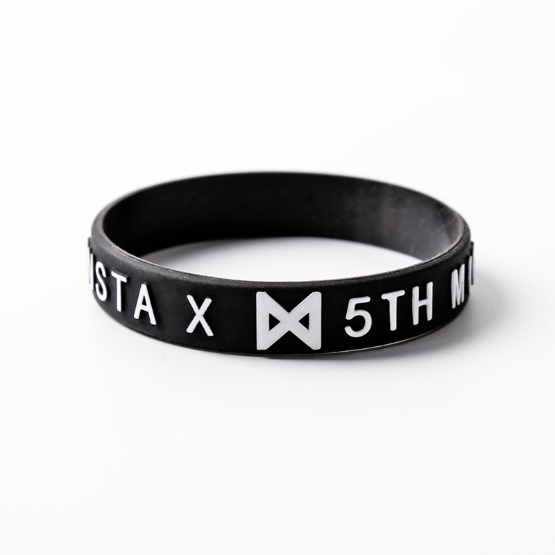 Monsta X Fashion Silicone Sports Bracelet Wristband