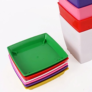 Đĩa lót chậu vuông, kích thước đĩa 20x20x3 cm