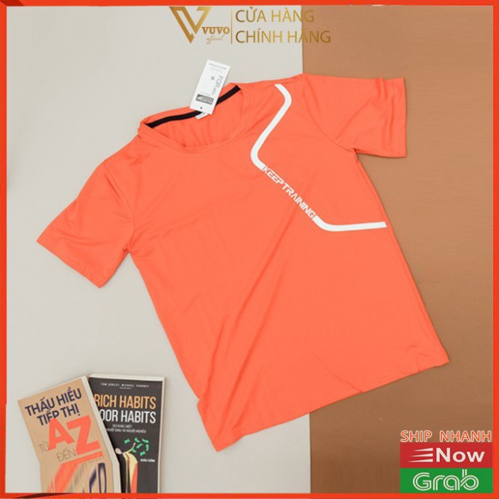 [Xả Kho] Áo Thun Thể Thao Nam Keep Training Chất Mát Mịn CENTE | BigBuy360 - bigbuy360.vn