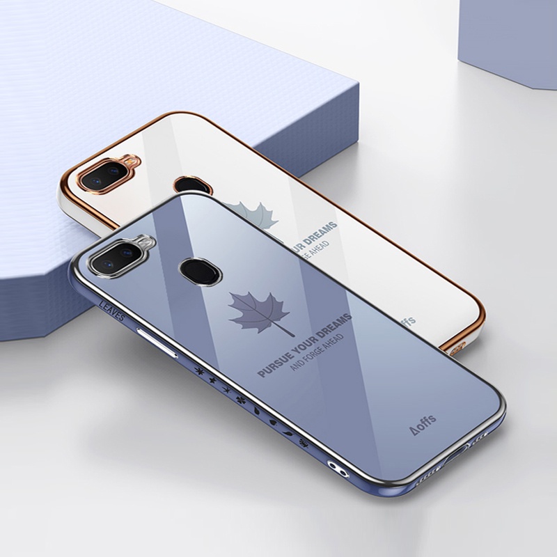 Ốp Điện Thoại Mềm Mạ 6D Cho Oppo A5S A12 A3S A12E A5 A9 2020 A31 A15 A15S